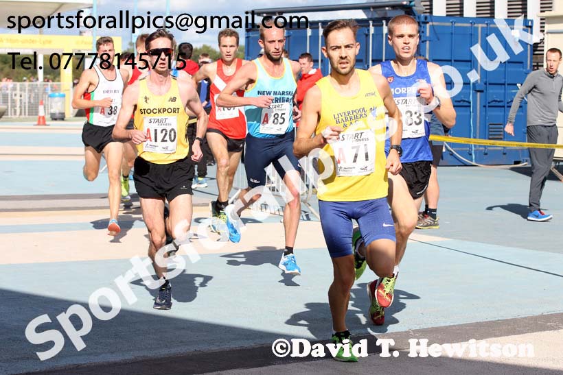 Senior mens Northern 6 Stage Road Relay, SportsCity, Manchester. Photo: David T. Hewitson/Sports for All Pics